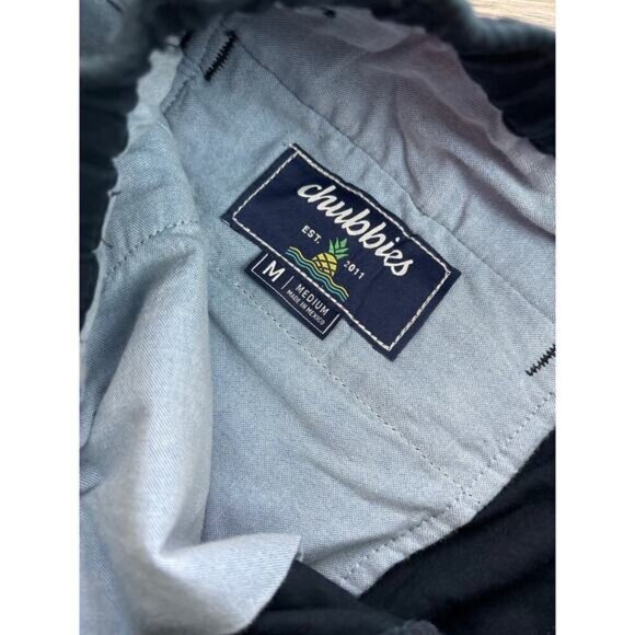 NWT Chubbies The Armadas Original Stretch Twill Short 7” Navy Size Medium - Picture 3 of 7